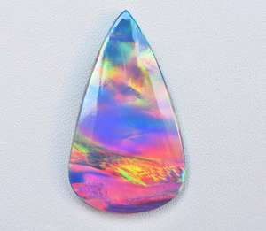 Cabochons multi-feu opale aurore de haute qualité, pierres précieuses, forme et taille personnalisés - Product Image 2