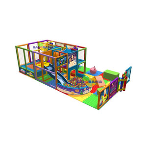 Nave espacial de 7x3x2,5 metros de la empresa del fabricante turco, área de juegos para interiores, parques infantiles de plástico de tamaño especial, centros comerciales - Product Image 1