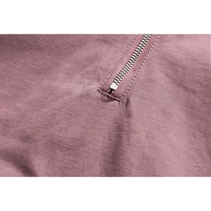 Inflation OEM — sweat à capuche pour hommes, pull épais, personnalisé, 100% coton, gris, fermeture éclair demi-quart - Product Image 5