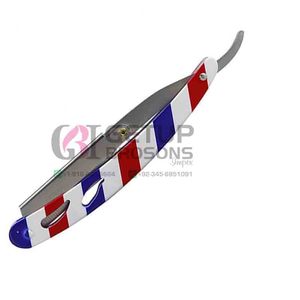 Professional Manual <b>Shaver</b> Straight Edge Stainless Steel Sharp Fold able Razor with Blade 2 Colors Professional Stainless Steel - Product Image 3