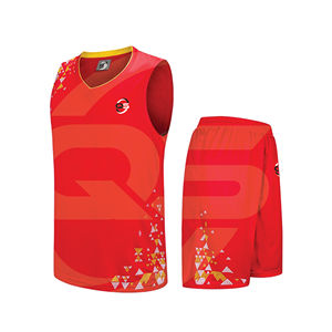 Offre Spéciale – Ensemble Maillot et Short de Basketball Personnalisable Grande Taille, Respirant et Séchage Rapide, en Tissu Mesh Vierge - Product Image 5