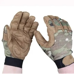 Guanti da arrampicata tattici guanti mimetici di alta qualità prezzo all'ingrosso di guida di lavoro caccia da tiro