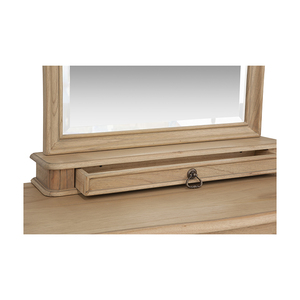 <b>Light</b> Elegant Furniture 011 Gallery <b>Mirror</b> vanity <b>mirror</b> makeup furniture dresser bedroom solid mindi wood with natural finish - Product Image 4