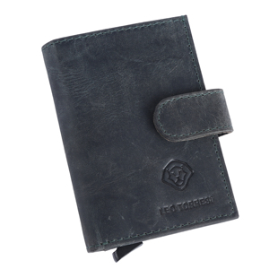 Cartera de Cuero de Grano Completo de Alta Calidad con Bloqueo RFID para Hombre, Diseño Delgado y Duradero, Suministro Disponible en Todo el Mundo - Product Image 1