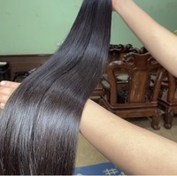 Produits d'exportation du Vietnam, cheveux humains vierges Remy à prix de gros Alibaba