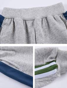 Logotipo personalizado unisex llano deporte al por mayor chándal de dos piezas para niños - Product Image 3