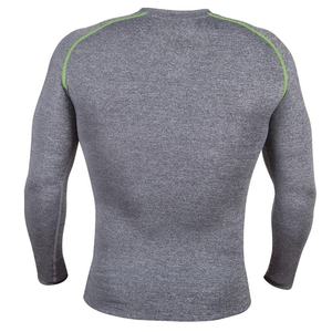 เสื้อป้องกันผดผื่นแขนสั้นของผู้ชายแบบสั่งทำสำหรับการวิ่ง BJJ MMA - Product Image 4