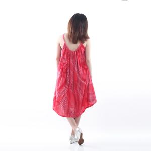 Vestidos informales de rayón 100% para mujer, Vestido corto personalizado de fabricante Bali, ropa de complejo turístico DR029-014R2 - Product Image 2