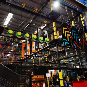 Indoor Adventure Park with Air Coaster and Rope Course by Cheer Amusement