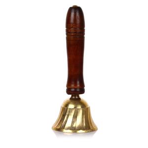 High quality polished brass Pooja Bell for Home Pooja Room at wholesale price - Product Image 1