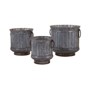 Seau en métal robuste pour jardin, benne à jardin, bac et bac en métal personnalisé, à bas prix, offre spéciale, - Product Image 6