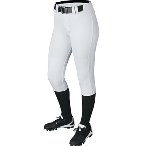 Pantalones de Béisbol y Sóftbol al por Mayor para Jóvenes/Adultos, Pantalones de Práctica para Equipos de Club Femeninos con Ribete/Pantalones de Sóftbol - Product Image 2