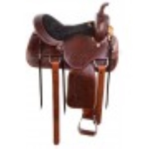 Selles de type anglais en cuir véritable durable de qualité supérieure ensemble de matériel d'équitation Western Horse Tack - Product Image 2