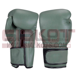 dull leather kickboxing gloves suppliers in pakistan - Product Image 1