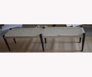 전통적인 인도 Rajasthani 손 Weaved Wood Charpoy Daybed 대 한 \ % Sale