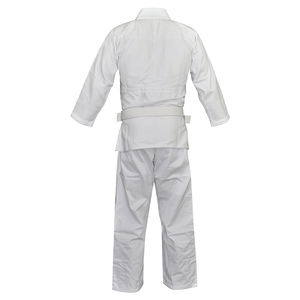 Conjunto de Uniforme de Karate de Satén Personalizable para Hombre, Tallas Grandes, Transpirable, 220g, 100% Fibra de Bambú, Estampado Otoñal con Logotipo Bordado - Product Image 4