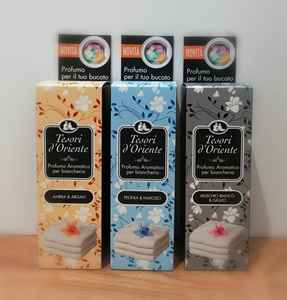 PERFUME para lavandería, TESORI D'ORIENTE, 100 ML, peonía y narciso - Product Image 4