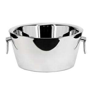 Refroidisseur de vin de table à double paroi en métal en acier inoxydable décoratif double refroidisseur de vin - Product Image 2