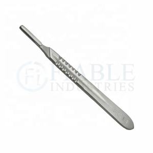 Custom Sizes #4 Stainless Steel Surgical <b>Scalpel</b> Handle (<b>Knife</b>) Mirror/Satin Polish CE Certified Manual Class I Instrument 3-5 - Product Image 2