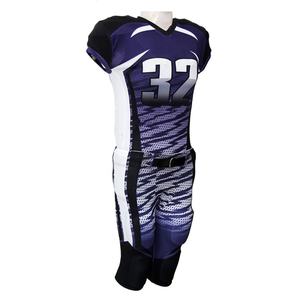 ชุดอเมริกันฟุตบอลสำหรับผู้ใหญ่แขนสั้นระบายอากาศได้ดีขนาดใหญ่พิเศษออกแบบโลโก้ของคุณเอง - Product Image 4