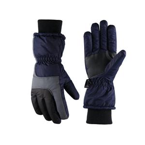 <b>Men</b> Women's Insulated Leather Ski <b>Gloves</b> Waterproof Winter Warm-Patchwork Outdoor Sports Snow-Skiing Motorbike-<b>Touchscreen</b> Sale - Product Image 1