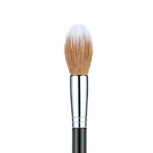 Vonira Bellezza VHQ-155 <span class=keywords><strong>Duo</strong></span> <span class=keywords><strong>Fibre</strong></span> Tapered Faccia di Trucco Crema Liquidi <span class=keywords><strong>Powder</strong></span> Brush Con Puntale di Rame Personalizzato Private Label OEM - Product Image 2