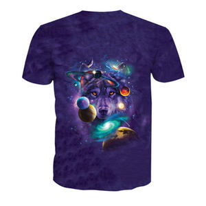 Venta al por mayor 100% poliéster hombres 3D camiseta diseños personalizados y logotipo sublimación impreso largo patrón sólido - Product Image 5