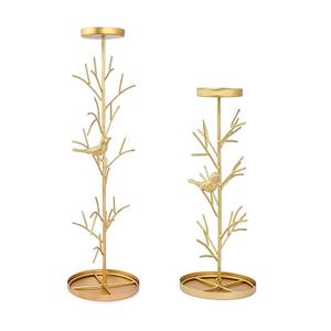 Set Of 3 Different Size <b>Candle</b> <b>Stand</b> Premium Quality Gold Color <b>Candle</b> Holder For Home And Hotel Decor - Product Image 2