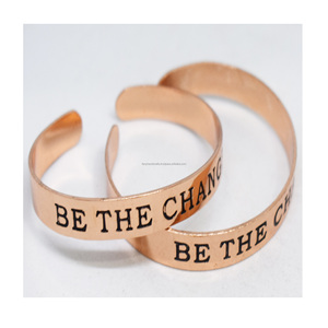 2025 New Year Family Gifts Indian tribal <b>copper</b> Engraved Cuff <b>Bracelet</b> Men Hip Hop Geometric Jewelry Lacquer Coating Jewelry - Product Image 1