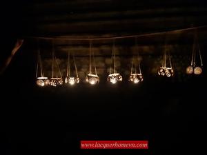 Best Seller Modern Metal Candleholder Handcarved Coconut <b>Tealight</b> <b>Holder</b> Glass Leaf Home Decoration Christmas Occasions Vietnam - Product Image 4