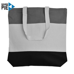 Bolsa de ropa multifuncional tejida de lona de algodón duradera fabricada por HanoiPie, funda de traje reciclable, bolsa de vestido de boda, embalaje - Product Image 1