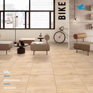 Carreaux de sol en porcelaine aspect bois 600x600 finition mate bonne qualité meilleur choix pour la chaîne de vente au détail et le marché de gros - Product Image 2