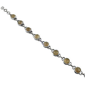 Plain Silver <b>Gemstone</b> <b>Bracelets</b> Jewelry, 925 Sterling Silver Jewelry - Product Image 1
