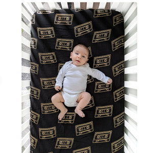 Draps de berceau en coton biologique, pour berceau de bébé, exportation, en vrac - Product Image 1