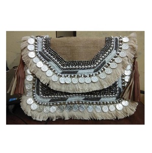 Ladies Evening Clutch Bag with Tassel <b>Coin</b> Beads Ele Luggage & <b>Case</b> - Product Image 6