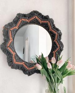 Espejos Decorativos de Pared de Macramé de Alta Calidad - Product Image 1