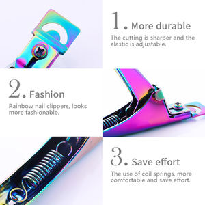 Pince à ongles en forme de U, bon marché, Style français, Extension, coupe-bord, acier inoxydable, manucure, cuticule - Product Image 4