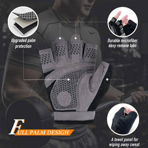 Alta calidad Unisex Fitness Gym Guantes Directo de fábrica al por mayor Nuevo diseño Guantes de ejercicio de entrenamiento para hombres y mujeres - Product Image 2