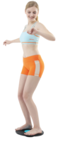 Planche d'équilibre ALLWINWIN BLB43 - Entraîneur de fitness pour exercices d'équilibre et de coordination
