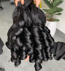 Extensions de cheveux vietnamiennes à cuticules intactes, provenant d'un seul donneur, tissées à la machine, effet rebondissant - Product Image 4