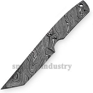 Cuchilla blanca de acero damasco forjado a mano, 8,50 ", estilo tanto, Sm knife industry (smk1989) - Product Image 3