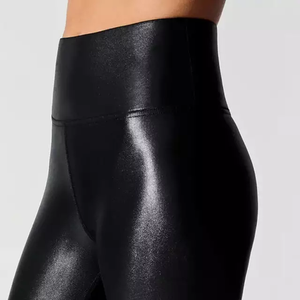 Legging de fitness pour femmes taille haute imprimé sur mesure Spandex polyester respirant pour utilisation en salle de yoga - Product Image 2