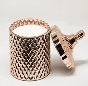 Vela de cobre hecha a mano Vintage, contenedor de oro de Estaño con logotipo personalizado, tarro de cera votivo de Metal elegante, diseño elegante, decoración del hogar - Product Image 1