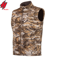 Gilet de chasse épais et chaud, équipement de survie en plein air, polaire de chasse, Camouflage de forêt, offre spéciale