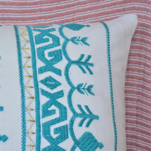 Fundas De Almohada Lumbar hechas a mano indias recién llegados decoración del hogar al por mayor funda de almohada de terciopelo bordada a mano - Product Image 3