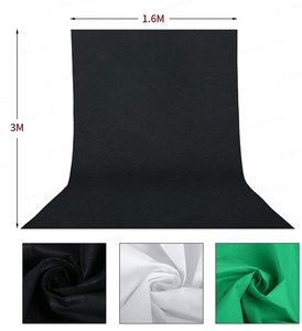 2x3m Benutzer definierte Größe Farbe Greens creen Chroma key Green Screen Hintergrund Musselin Green Hintergrund für Foto Hintergrund <span class=keywords><strong>Video</strong></span> Studio - Product Image 6