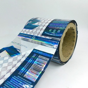 In Ấn Kỹ Thuật Số GH Pvc <span class=keywords><strong>Shrink</strong></span> Sleeve Đối Với Bia Có Thể Nhiệt <span class=keywords><strong>Shrink</strong></span> Sleeve Nhãn Chai Tay Áo Lạnh Foil Holographic - Product Image 6