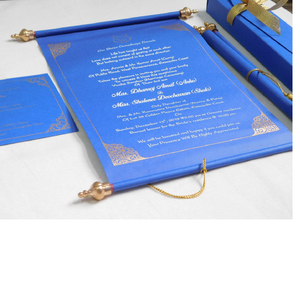 Invitaciones en rollo en blanco - Product Image 1