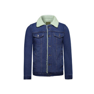 Veste à capuche décontractée en coton tissé respirante à fermeture éclair en laine d'hiver pour homme, taille plus - Product Image 2