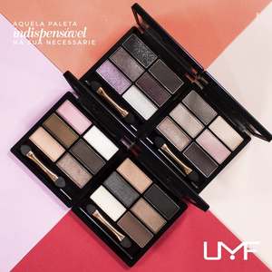 Paleta de sombra de ojos de etiqueta privada personalizada, larga duración, <span class=keywords><strong>6</strong></span> colores, brillo, maquillaje, paleta de sombra de ojos personalizada - Product Image 2